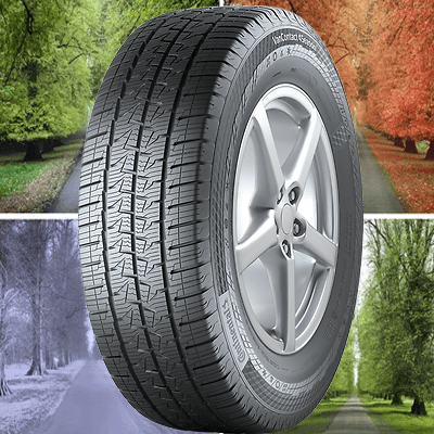 215/75 R16C CONTINENTAL VAN CONTACT 4 SEASON 10PR 116/114 R (C) (A) (73)