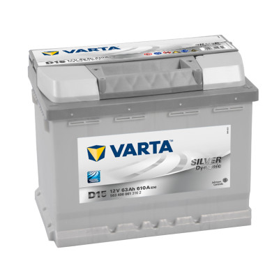 Varta Silver Dynamic 12V 63Ah D+