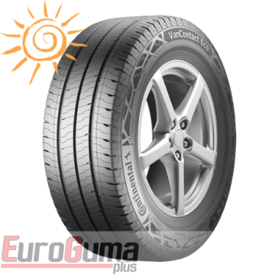 225/75 R16 CONTINENTAL VANCONTACT Eco 121/120 R (A) (A) (72)